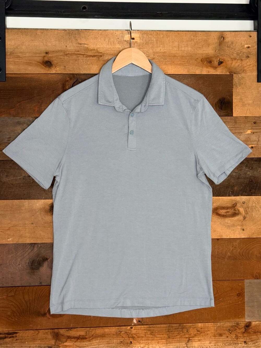 Lululemon Metal Vent Tech Polo Size S Blue Activewear